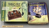 Novelty Radios; Radio Boat & Ace Boxed
