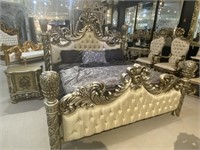 Platina Grand King Bedroom Set of 5