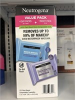 Neutrogena makeup remover 125 ct