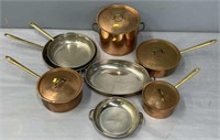 Copper & Brass Kitchen Cookware