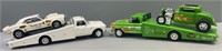 Die-Cast Racecar & Car Carriers Grumpy's Toy