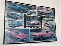 BOSS Mustang Framed poster