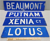 Double Sided Street Signs