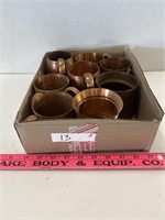 Several Copper Mugs