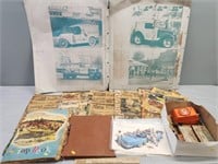 Car Related Paper Ephemera Lot Collection