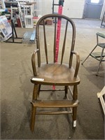 Wooden Antique Child's chair