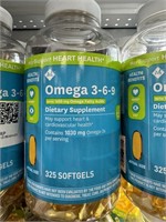 MM Omega 3-6-9   325 soft gels