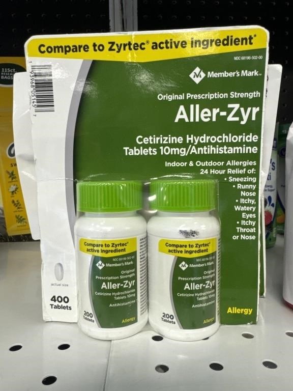 MM Aller-Zyr 400 tablets