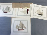 12 Melbourne Smith Sailing Vessel Prints