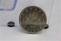 1966 MS63 SILVER DOLLAR