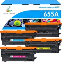 TRUE IMAGE Compatible Toner for HP 655A 4-Pack