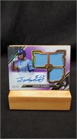 2021 Topps Triple Threads Purple Rookie Patch Auto