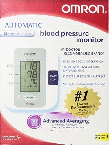 Omron HEM-712C Automatic Blood Pressure Monitor