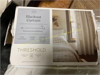 Threshold 50x84L blackout curtain