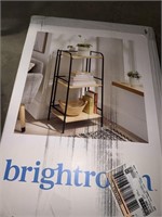 Brightroom 3 tier folding shelf 30inx14inx12 in