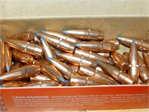 30 Cal 165gr Hornady Bullet Heads 58ct