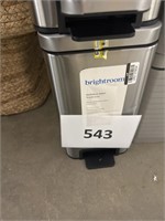 Brightroom SS trash can 2.6 gal