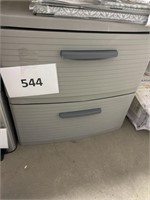 Sterlite 2 drawer storage chest