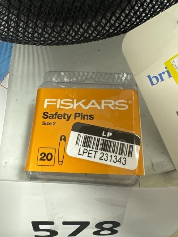 Fiskars safety pins 20ct