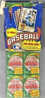 1984 O-Pee-Chee Baseball Cars Wax Box