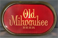 Old Milwaukee Beer Light-Up Advertising Sign