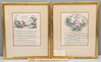 Bickham Copperplate Engravings Fine Art Prints