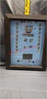 15x12 Display Box Vintage Pins For Long Beach
