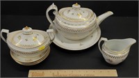 Antique English Teawares Lot Collection