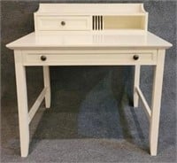 Modus Furniture painted white writing desk