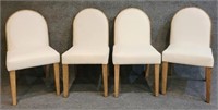 Modus Furniture set of 4 upholstered dining chairs