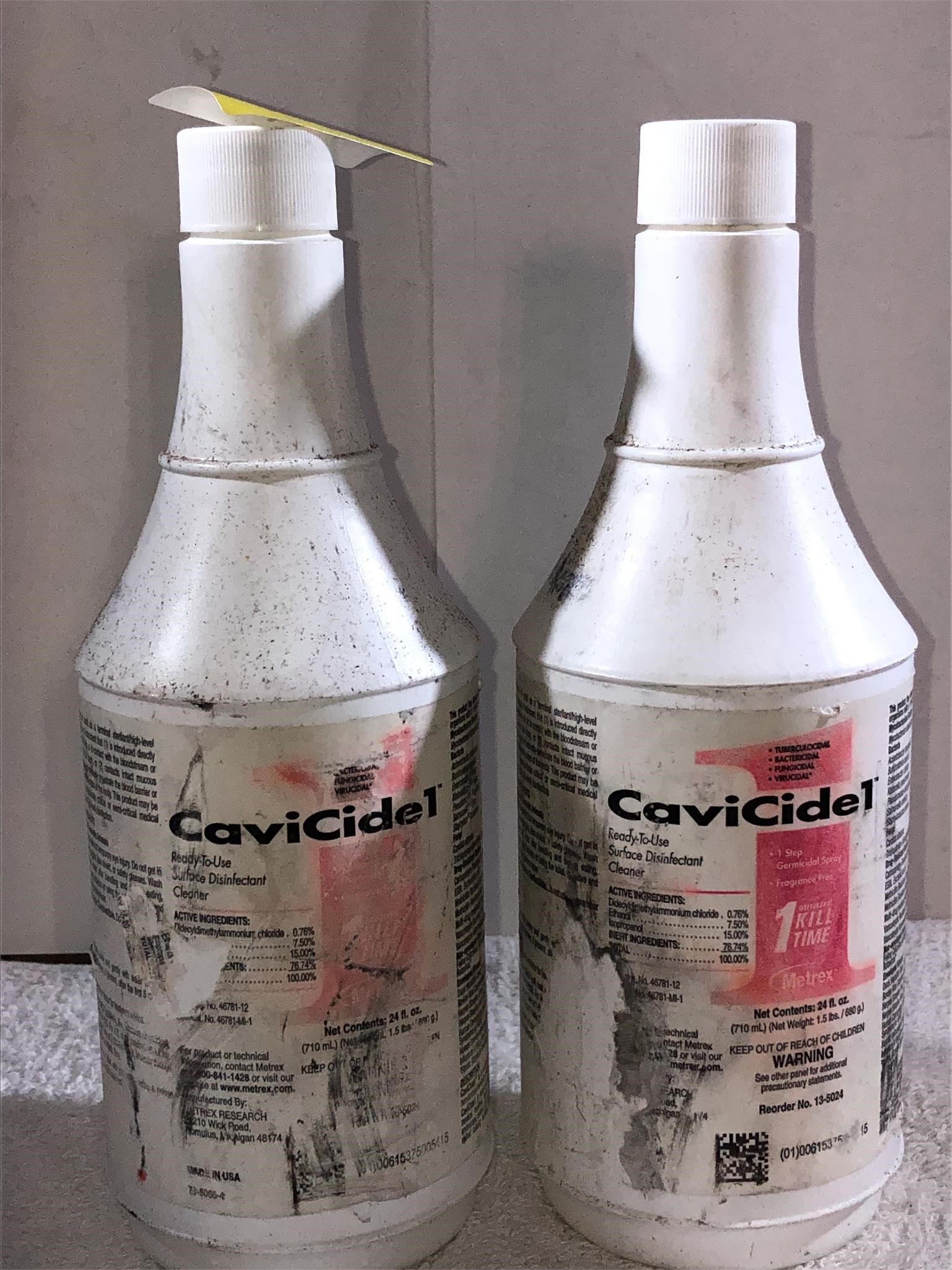 2 Bottles of Clavicide1