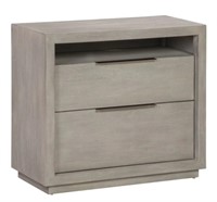Oxford Two-Drawer Nightstand in Mineral