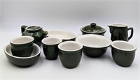 Collection of Green Hall Pottery