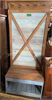 Rustic Country Hall Seat Bench 29x16x68"