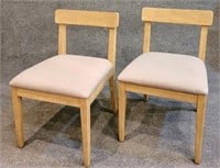 Pair Modus Furniture dining chairs