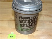 22LR Remington Rnds 3lbs "Bucket of Bullets"