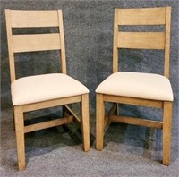 Modus Furniture pair dining chairs