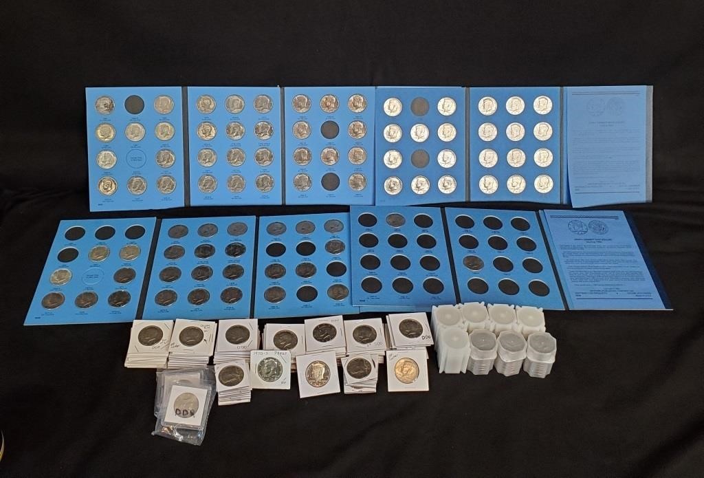 Huge Kennedy Half Dollar Collection Tons of VALUE!