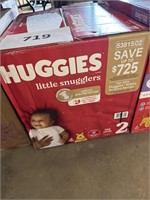 Huggies 186 diapers size 2