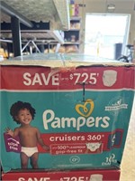 Pampers 100 diapers size 6