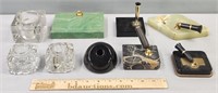 Inkwells & Penstands Lot Collection