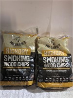 Mr BBQ Hickory Smoking Wood Chips 2 PK