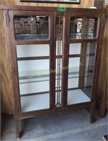 Antique Oak Cabinet 44x19x61"