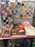 Quilted Doll/Baby Blankets, Croquet items & More