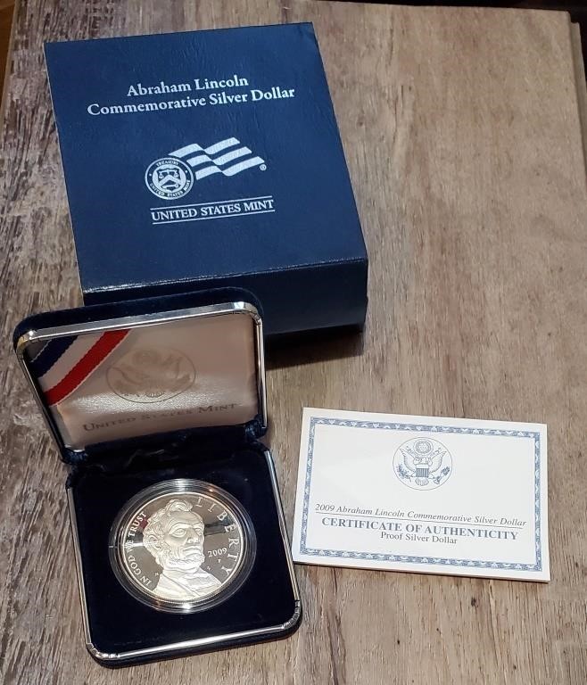 2009 Abraham Lincoln Commemorative PROOF Silver
