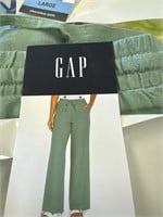 Gap linen pull on pant S