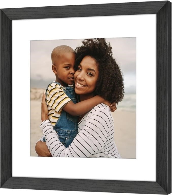 16x16 Picture Frame In Black