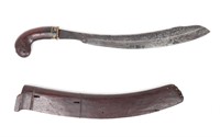 Indonesian or Moro sword w/ Scabbard