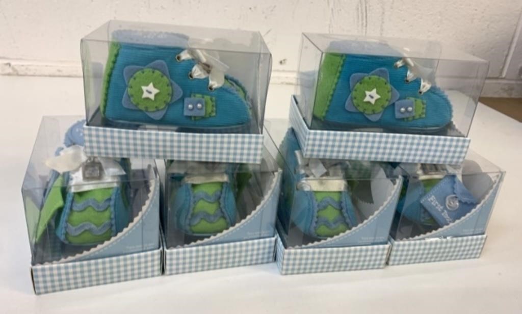 6 New Baby's Firsts Keepsake Boxes