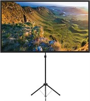 Projector Screen With Stand, 100 Inch Outdoor Proj